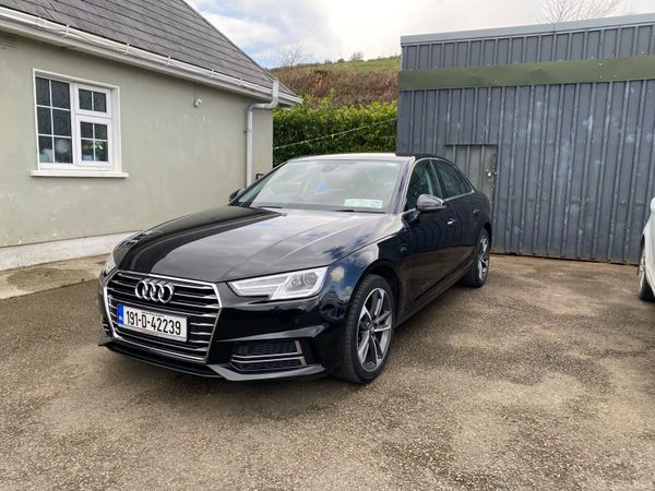 Audi A4 Saloon, Diesel, 2019, Black