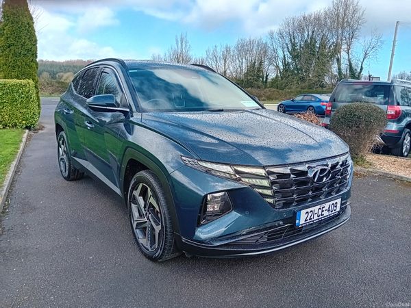 Hyundai Tucson SUV, Petrol Hybrid, 2022, Blue