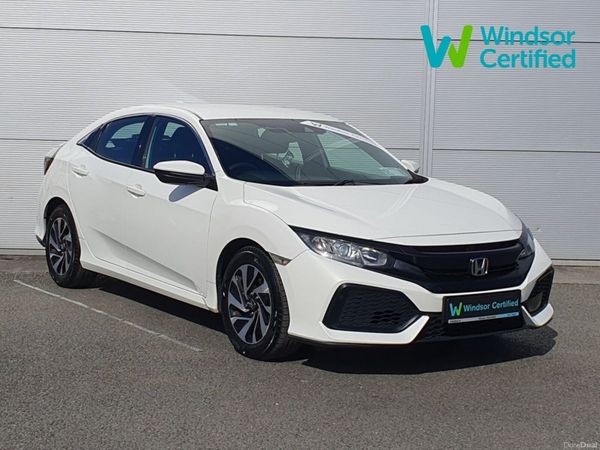 Honda Civic Hatchback, Petrol, 2017, White