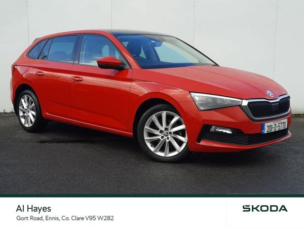 Skoda Scala Hatchback, Diesel, 2020, Red