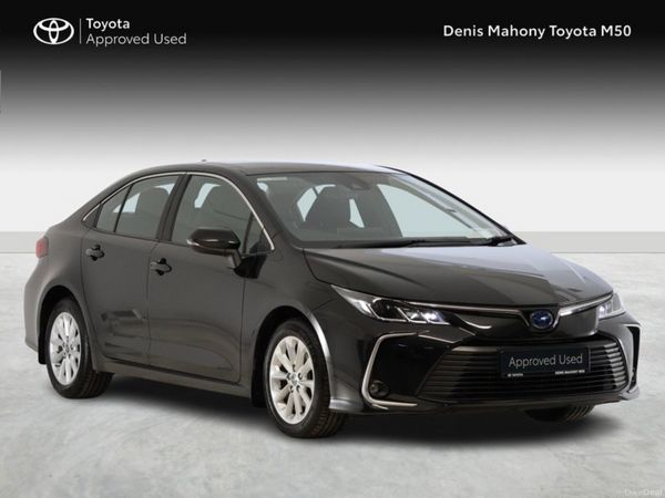 Toyota Corolla Saloon, Petrol Hybrid, 2022, Black