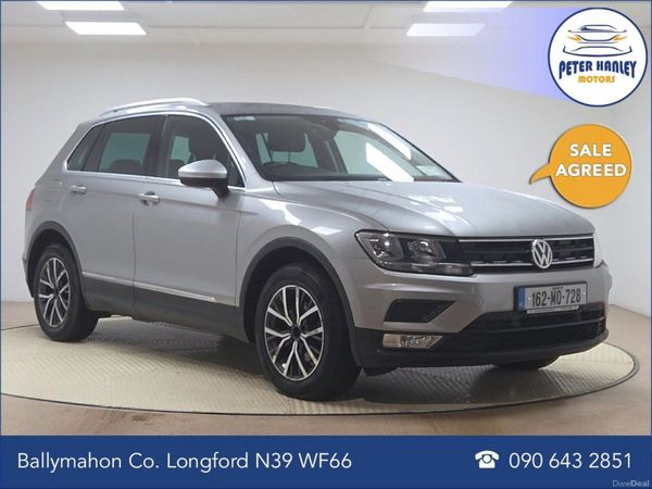 Volkswagen Tiguan SUV, Diesel, 2016, Silver