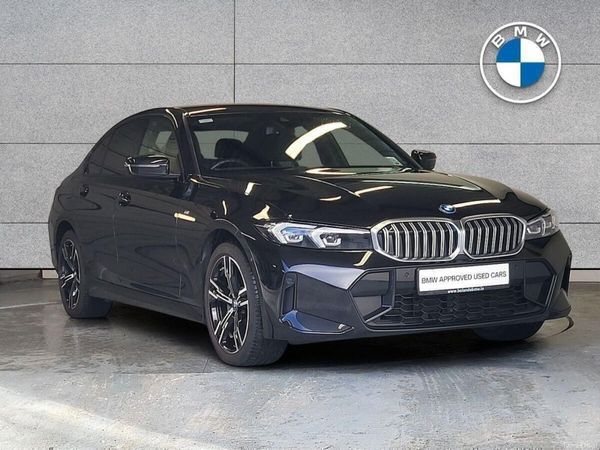 BMW 3-Series Saloon, Petrol Plug-in Hybrid, 2024, Black