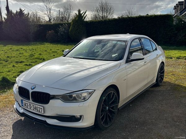 BMW 3-Series Saloon, Diesel, 2014, White