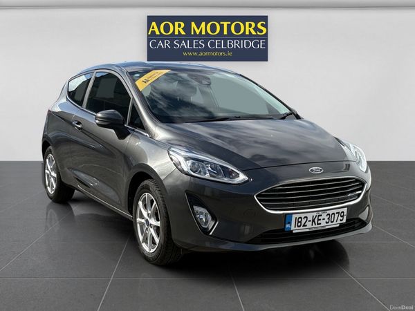 Ford Fiesta Hatchback, Petrol, 2018, Grey