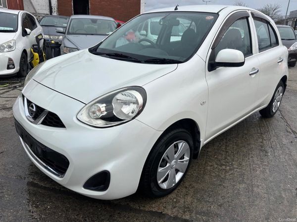 Nissan March Hatchback, Petrol, 2016, White