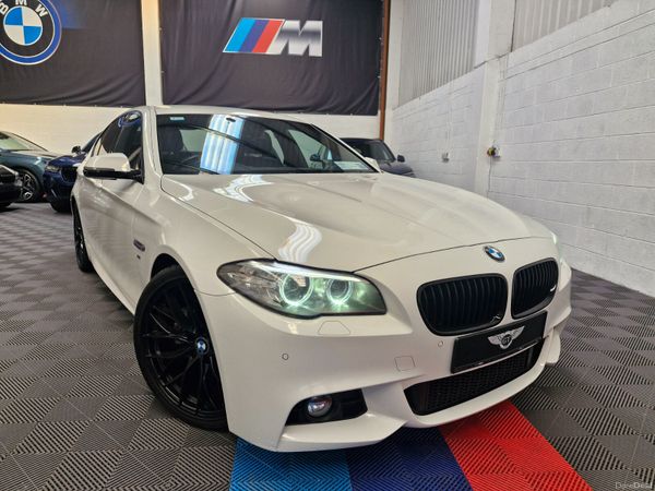 BMW 5-Series Saloon, Diesel, 2014, White