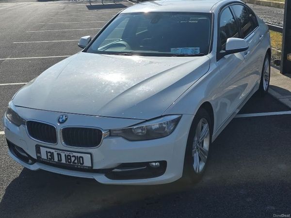 BMW 3-Series Saloon, Diesel, 2013, White