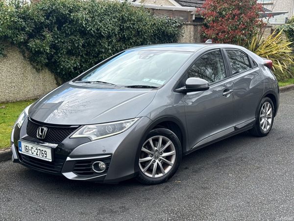 Honda Civic Hatchback, Diesel, 2016, Grey