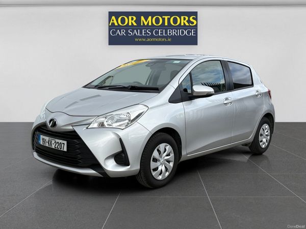 Toyota Vitz Hatchback, Petrol, 2019, Silver