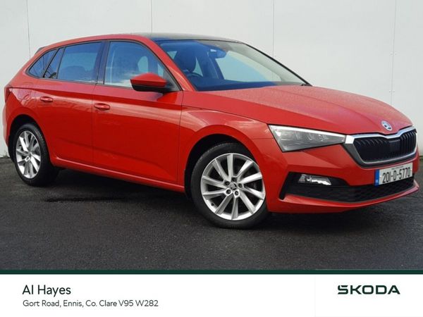 Skoda Scala Hatchback, Diesel, 2020, Red