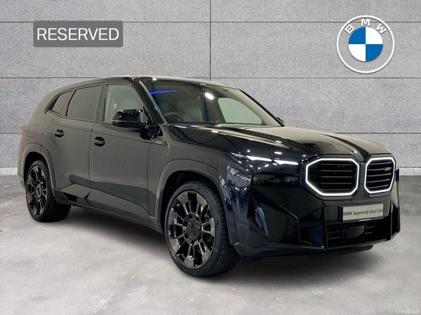 BMW XM SUV, Petrol Plug-in Hybrid, 2025, Black