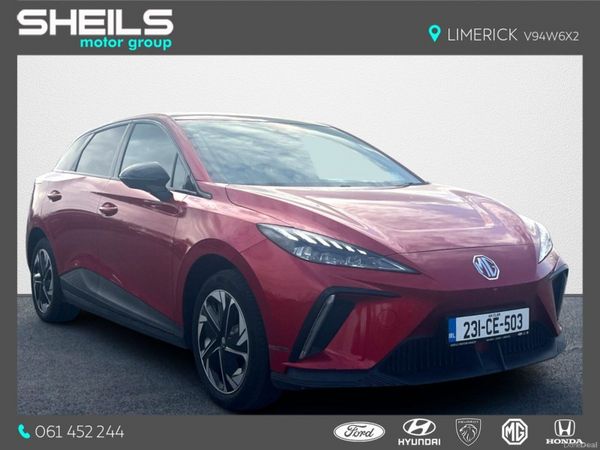 MG MG4 Hatchback, Electric, 2023, Red