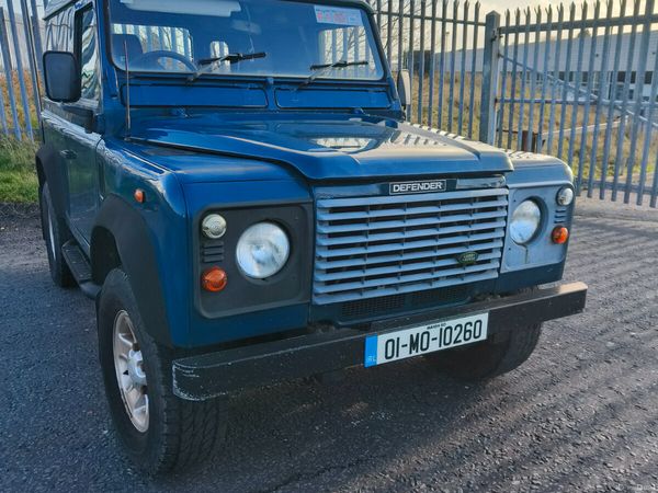 Land Rover Defender SUV, Diesel, 2001, Blue