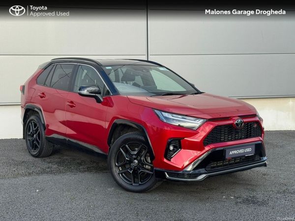 Toyota RAV4 Estate, Petrol Plug-in Hybrid, 2025, Red