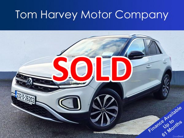 Volkswagen T-Roc SUV, Petrol, 2023, Grey