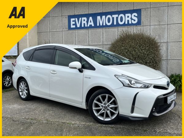 Toyota Prius MPV, Petrol Hybrid, 2018, White