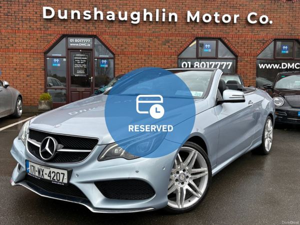 Mercedes-Benz E-Class Convertible, Diesel, 2017, Silver