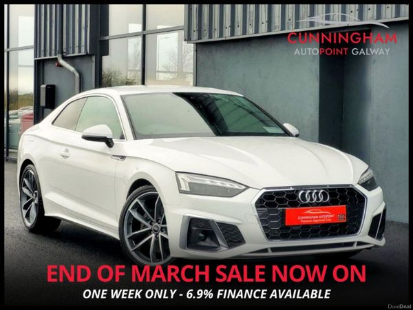 Audi A5 Coupe, Diesel, 2021, White