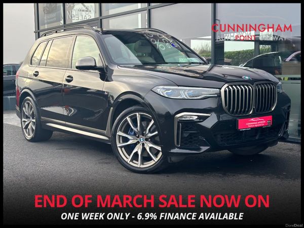 BMW X7 SUV, Diesel, 2021, Black