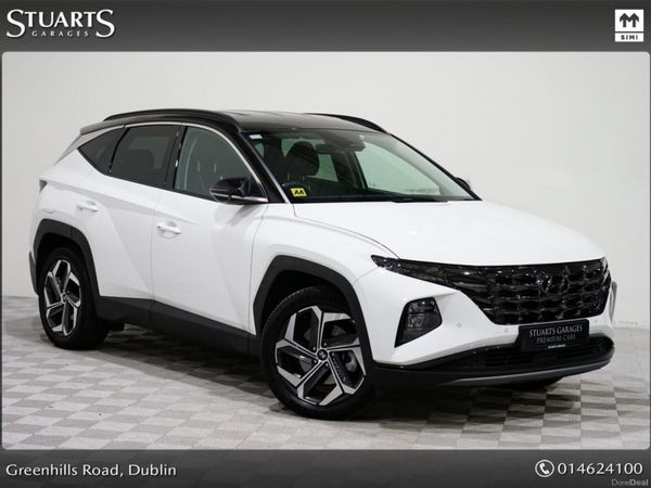 Hyundai Tucson MPV, Petrol Plug-in Hybrid, 2023, White