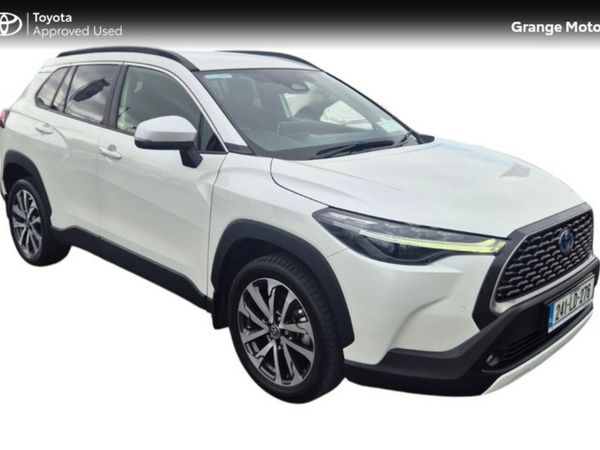 Toyota Corolla Cross Hatchback, Petrol Hybrid, 2024, White