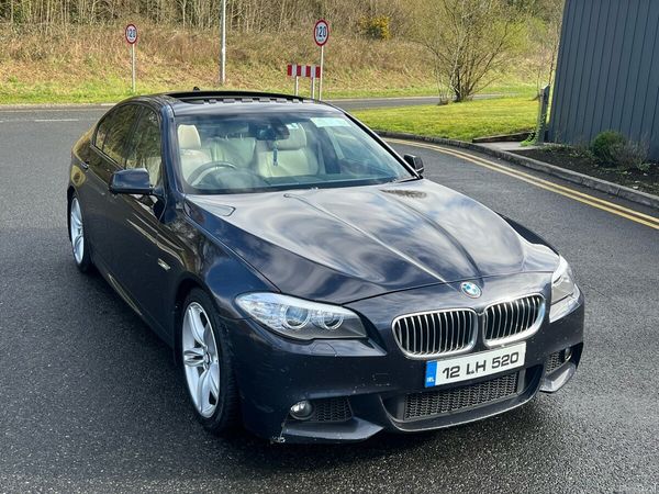 BMW 5-Series Saloon, Diesel, 2012, Black