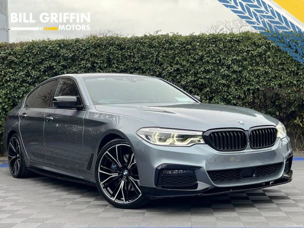 BMW 5-Series Saloon, Petrol Plug-in Hybrid, 2020, Grey