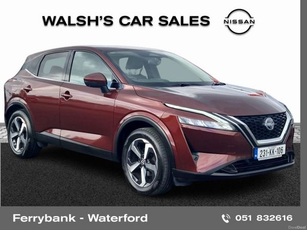 Nissan Qashqai SUV, Petrol, 2023, Red