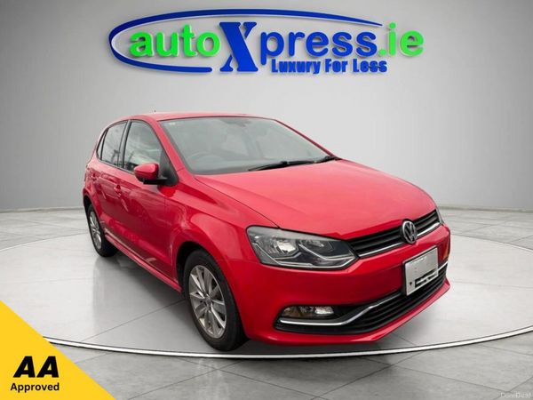 Volkswagen Polo Hatchback, Petrol, 2017, Red