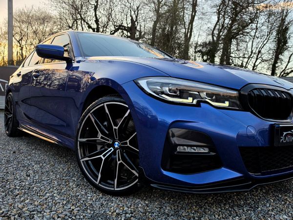BMW 3-Series Saloon, Petrol Plug-in Hybrid, 2019, Blue