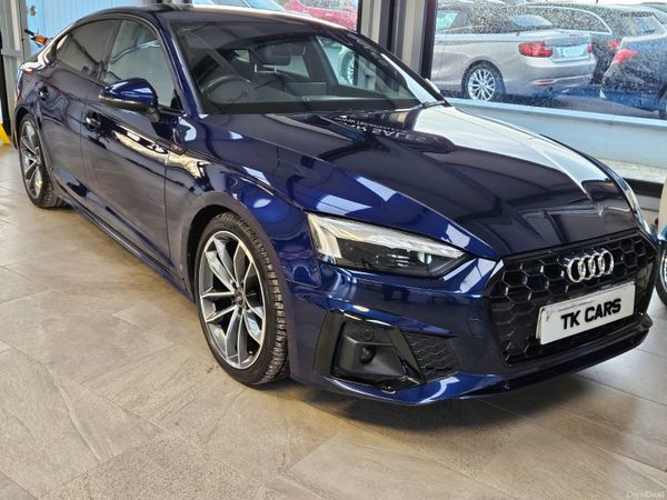 Audi A5 Coupe, Diesel Hybrid, 2022, Blue