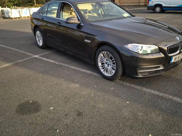BMW 5-Series Saloon, Diesel, 2016, Brown