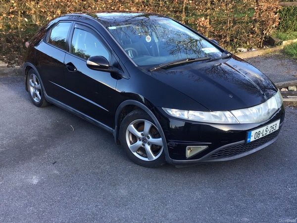 Honda Civic Hatchback, Petrol, 2008, Black