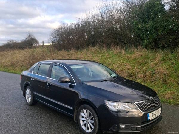 Skoda Superb Saloon, Diesel, 2015, Black