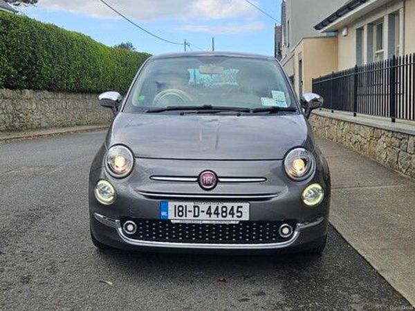 Fiat 500 Hatchback, Petrol, 2018, Grey