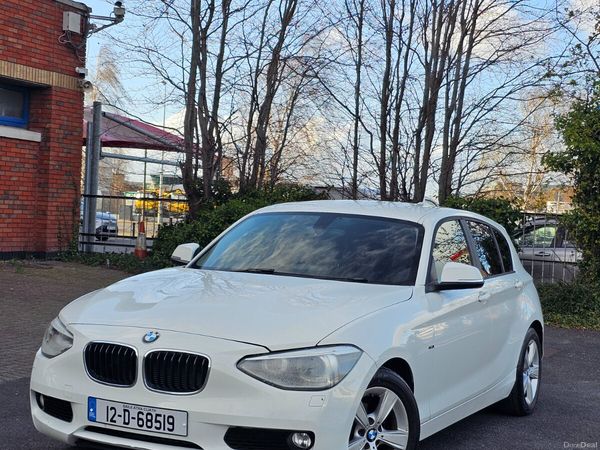BMW 1-Series Hatchback, Petrol, 2012, White