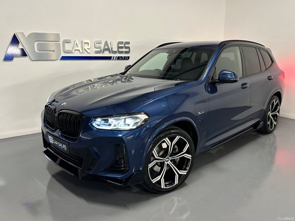 BMW X3 SUV, Petrol Hybrid, 2021, Blue