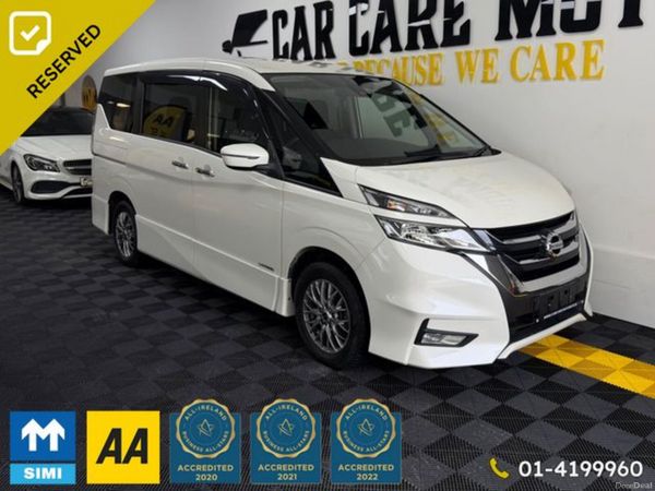 Nissan Serena MPV, Petrol Hybrid, 2018, White
