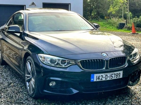 BMW 4-Series Coupe, Diesel, 2014, Black
