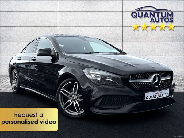 Mercedes-Benz CLA Saloon, Petrol, 2017, Black
