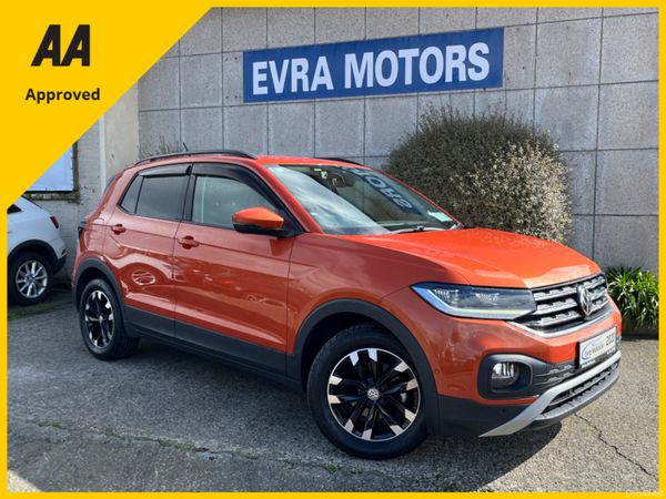 Volkswagen T-Cross SUV, Petrol, 2020, Orange