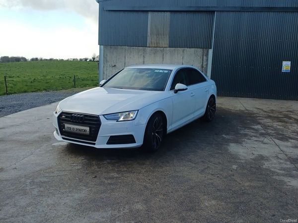 Audi A4 Saloon, Diesel, 2017, White