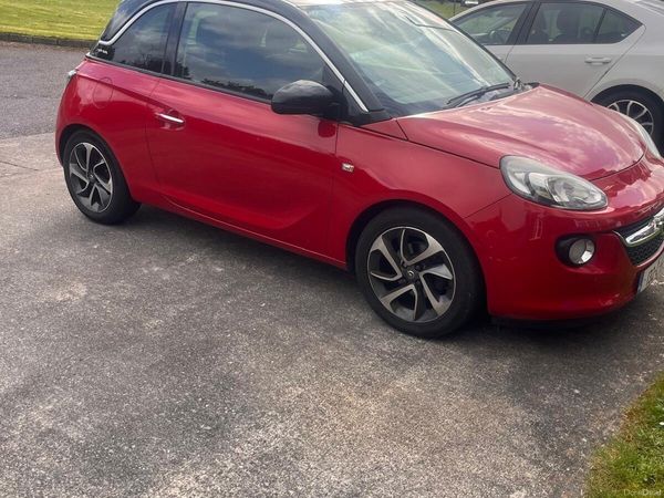 Opel Adam Hatchback, Petrol, 2013, Red