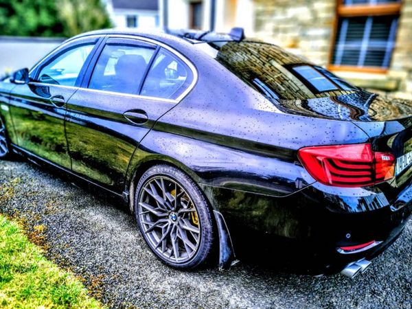 BMW 5-Series Saloon, Diesel, 2014, Black