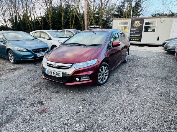 Honda Insight Hatchback, Petrol Hybrid, 2013, Red