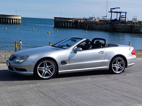 Mercedes-Benz SL-Class Convertible, Petrol, 2005, Silver