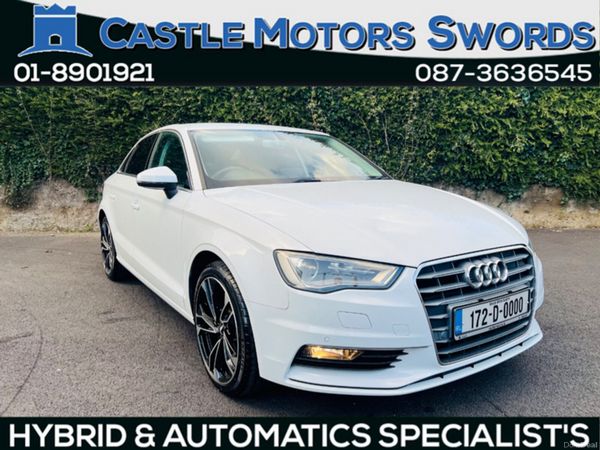 Audi A3 Saloon, Petrol, 2017, White