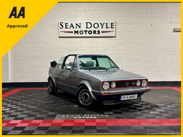 Volkswagen Golf Convertible, Petrol, 1987, Blue