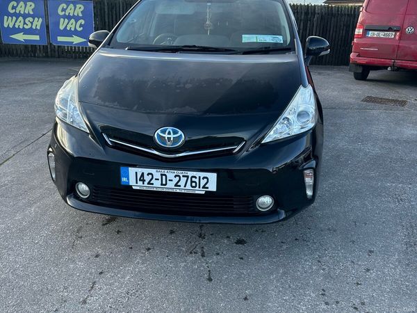 Toyota Prius MPV, Petrol Hybrid, 2014, Black